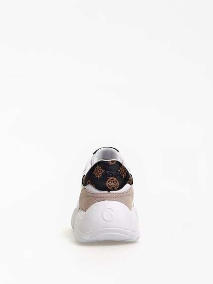 Módní Goldon tenisky, Bílá barva, 2023