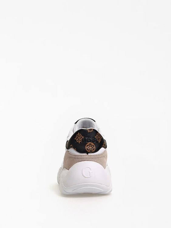 Módní Goldon tenisky, Bílá barva, 2023