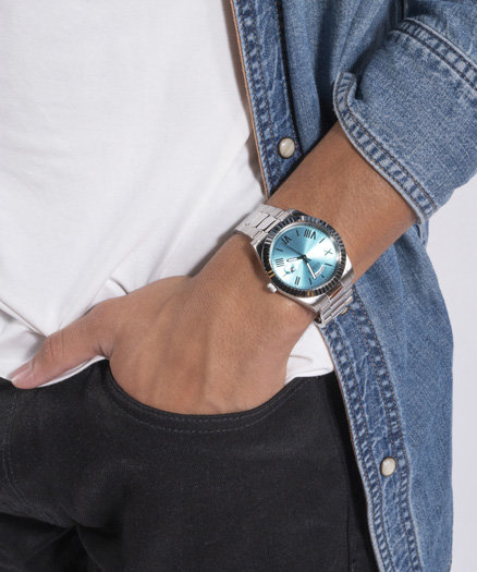 CONNOISSEUR hodinky Stříbrná barva Muži