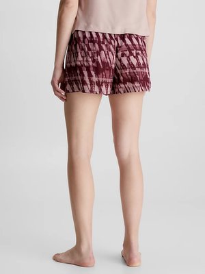 Woven's pyžamové kraťasy – Calvin Klein Underwear, Vínová barva Ženy