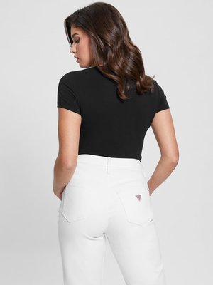 4G Allover triko – GUESS, Černá barva Ženy