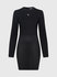 Milano Spacer šaty Černá barva Ženy