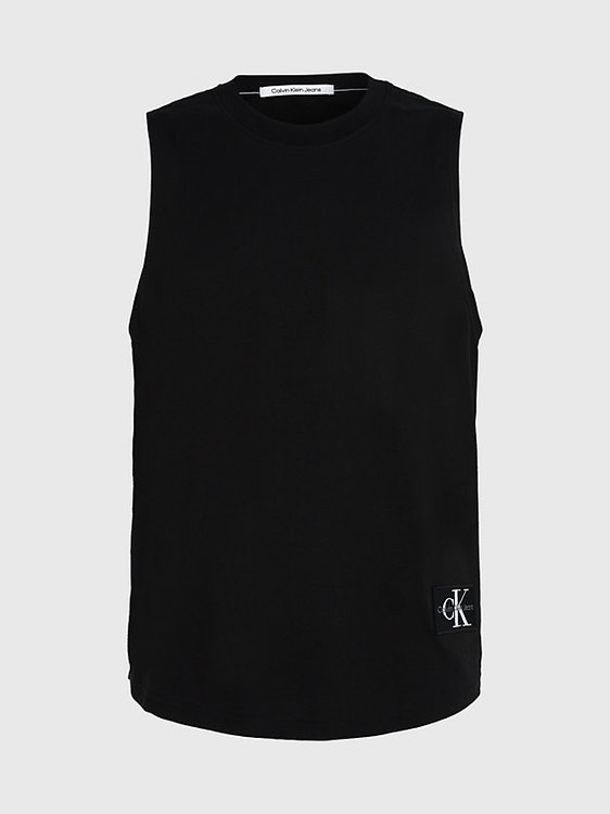 Monologo Badge top Černá barva Muži