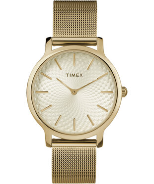 TIMEX – TW2R36100-Gold-Tone HODINKY