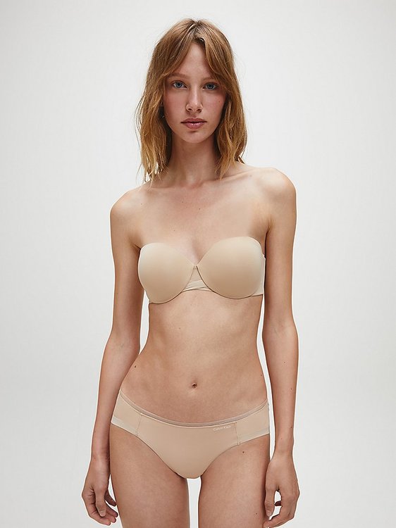 Podprsenka Sculpted – Calvin Klein Underwear, Béžová barva Ženy, Ženy