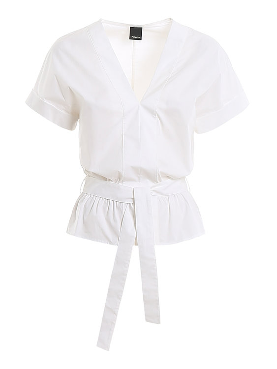 Pinko – Scarmoza halenka, Bílá barva