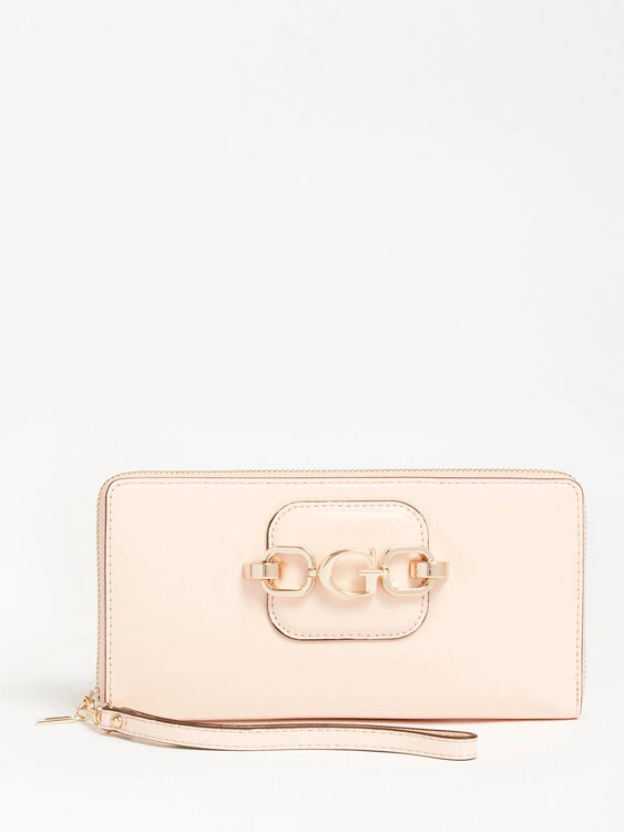 Guess – Hensely peněženka, Růžová barva