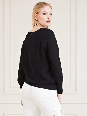 Amelie svetr – Marciano, Černá barva Ženy