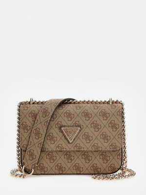 GUESS – Elements crossbody, Hnědá barva