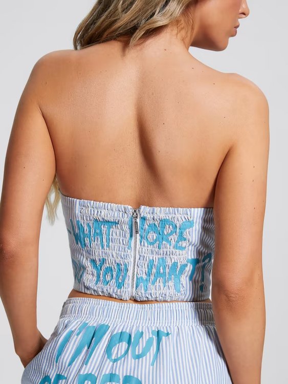 Out Of Bed top Modrá barva Ženy