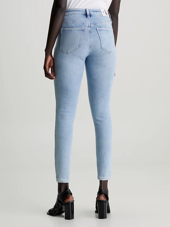 High Rise Super Skinny jeans – Calvin Klein Jeans, Modrá barva Ženy