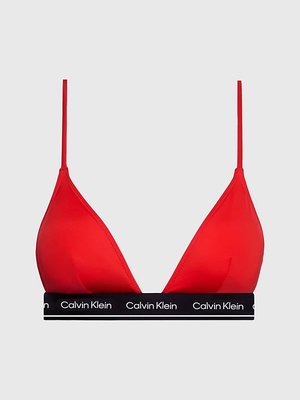Calvin Klein Swimwear – CK Meta Legacy plavky, Červená barva