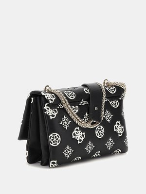 Deesa Logo crossbody – GUESS, Černá barva Ženy