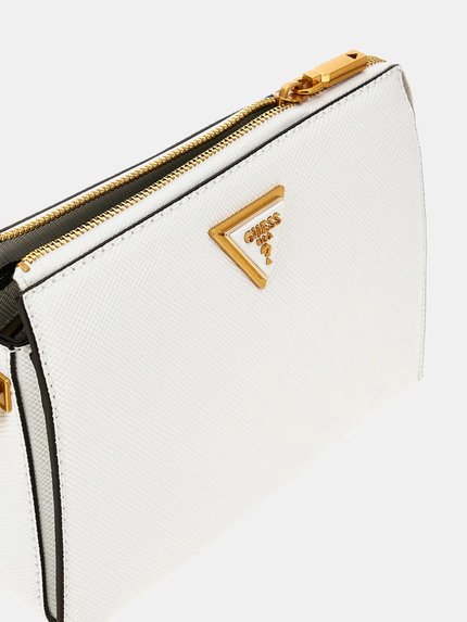 Módní Lossie crossbody, Bílá barva, 2024