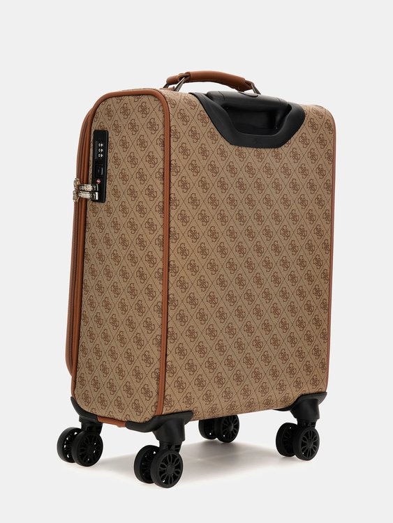 Kerima 18 In 8 kufr – GUESS, Hnědá, Multi barva Ženy