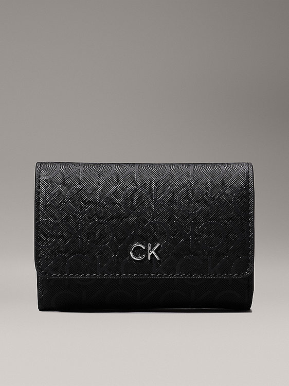 Calvin Klein Jeans – CK Daily malá peněženka, Černá barva