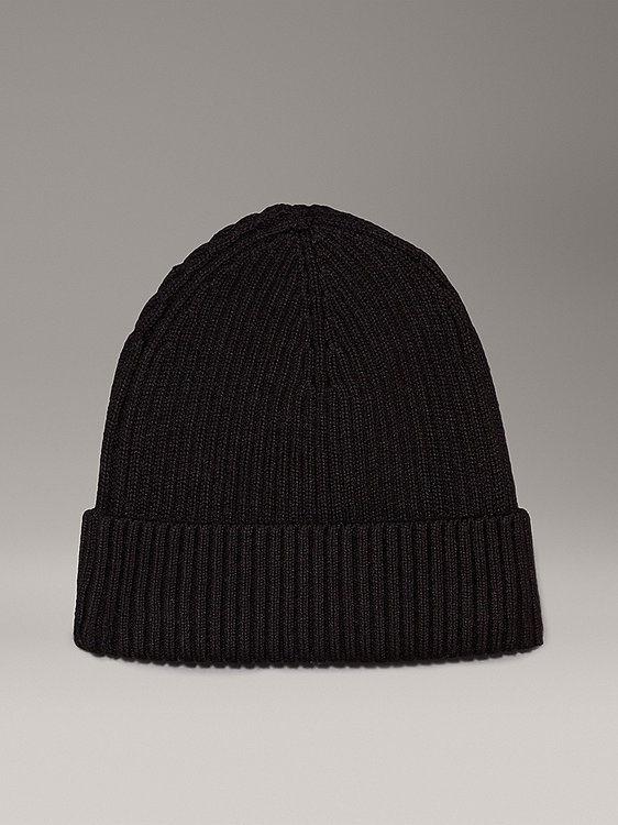 Classic Cotton čepice – Calvin Klein Jeans, Černá barva Muži