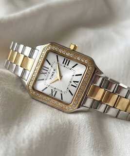 TIMEX TW2Y90400UK-TWO TONE HODINKY