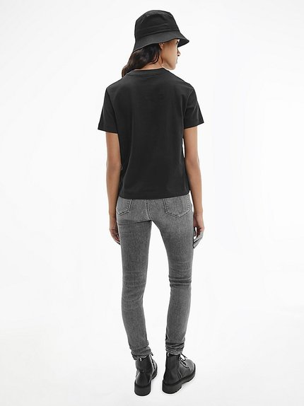 Módní Logo tričko, Černá barva, 2021