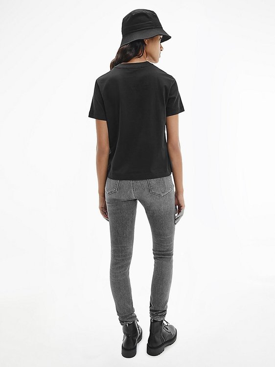 Módní Logo tričko, Černá barva, 2021