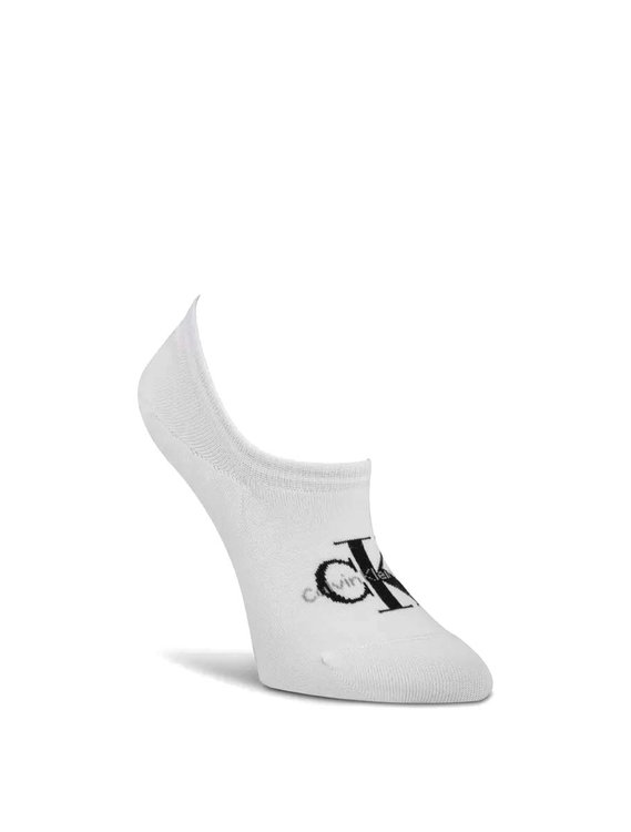 Calvin Klein Jeans – Ponožky Ck Jeans Logo, Bílá barva