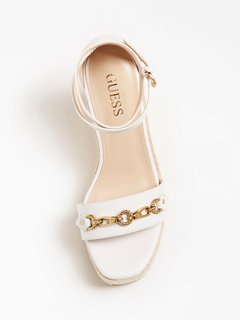 FL6WENLEA03-WHITE SANDÁLY – Guess Ženy, Ženy, Ženy 1