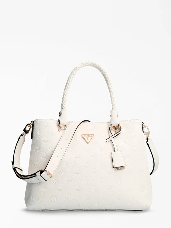 Guess – Helaina hobo kabelka, Bílá barva
