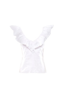 Luxusní Floris halenka, Bílá barva, 38(XS), 40(S), 42(M), 44(L)