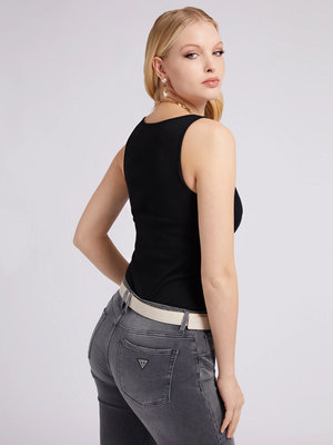 Luxusní Hegle top, Černá barva, XS