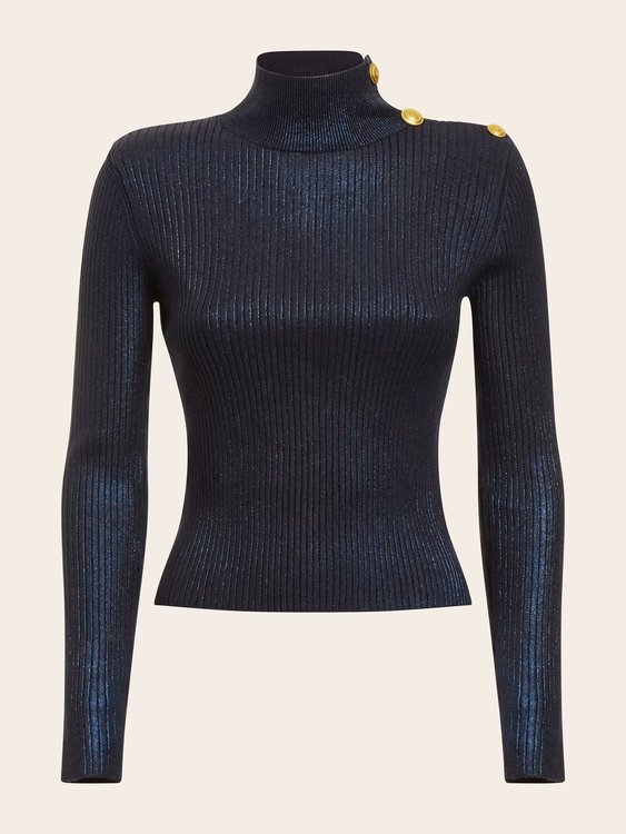 Asia svetr Modrá barva Ženy