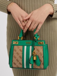 Luxusní Katey kabelka, Béžová, Zelená barva, T/U