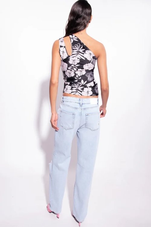 Tirchio top Černá barva Ženy