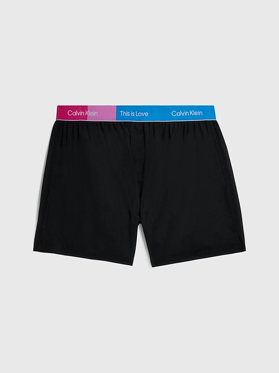 Calvin Klein Underwear – Pride trenky, Černá barva