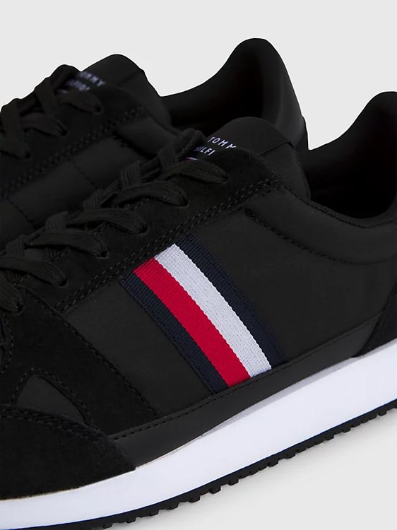 Luxusní Runner Lo Vintage tenisky, Černá barva, 43, 44, 45