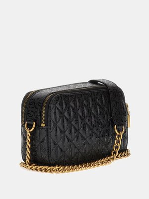 Aveta crossbody – GUESS, Černá barva Ženy