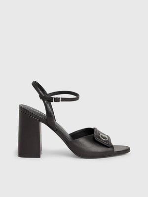 Calvin Klein Jeans – Heel sandály, Černá barva