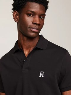 Luxusní Interlock Reg polo, Černá barva, M, L, XL
