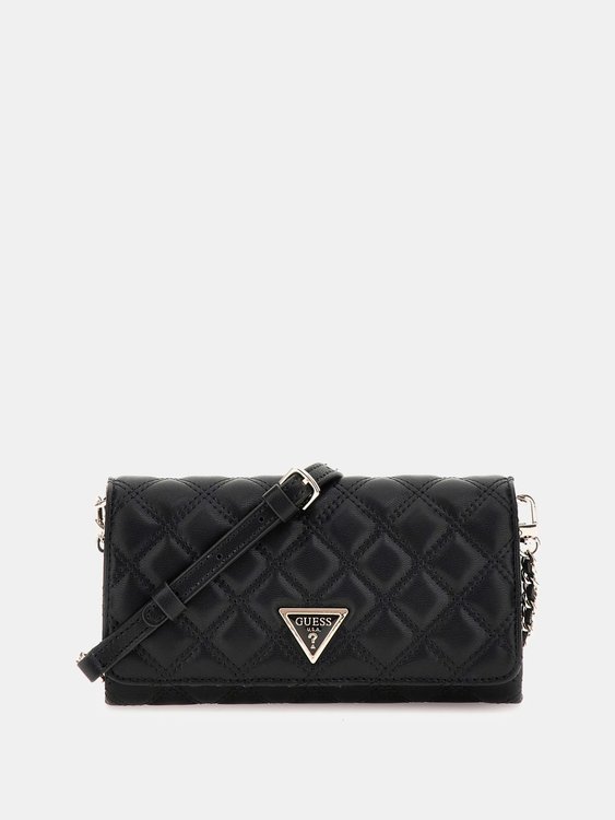 GUESS – Giully crossbody, Černá barva