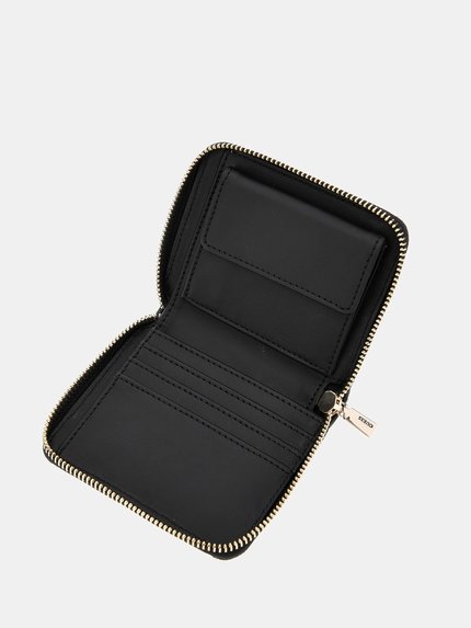 Módní Adelard malá peněženka, Černá barva, 2024