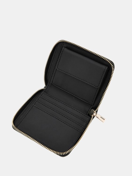 Módní Adelard malá peněženka, Černá barva, 2024