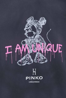 Módní Mikina Gioiosa, Černá barva, 2020, 2020