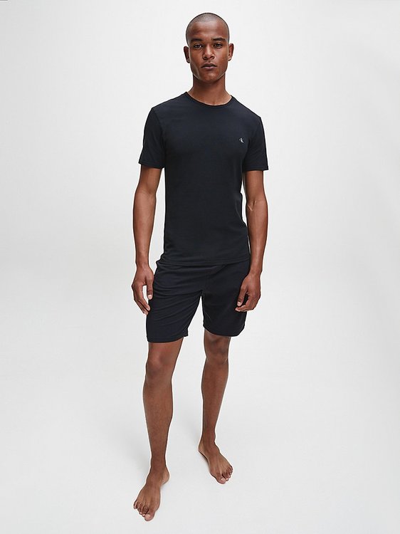 CK One triko 2ks – Calvin Klein Underwear, Černá, Šedá barva Muži