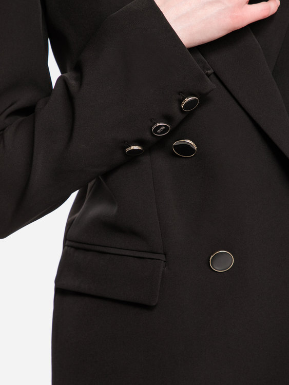 Luxusní Cheryl sako, Černá barva, XS, S, M, L