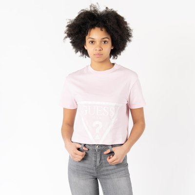 Guess – Crop top, Růžová barva