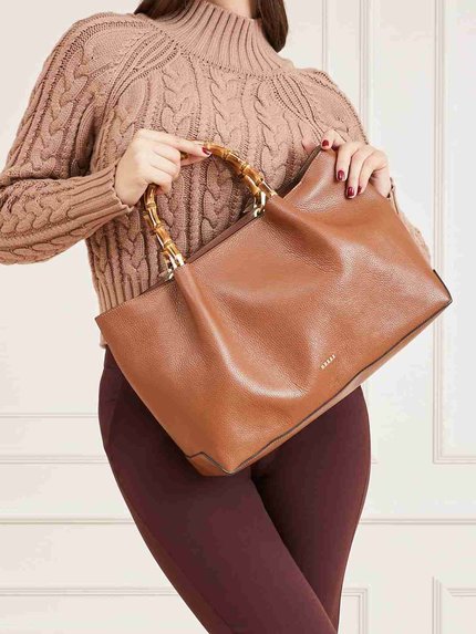 Módní Aida boho kabelka, Hnědá barva, 2022 1