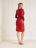 Luxusní Agatha šaty, Červená barva, XXS, XS, S, M