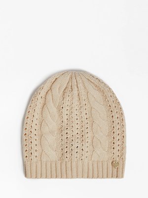 Guess – Knit čepice, Krémová barva