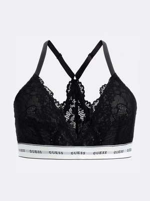 GUESS – Belle Triangle podprsenka, Černá barva