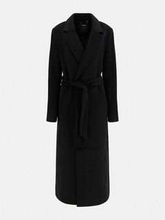 Luxusní Diamante kabát, Černá barva, XS, S, M