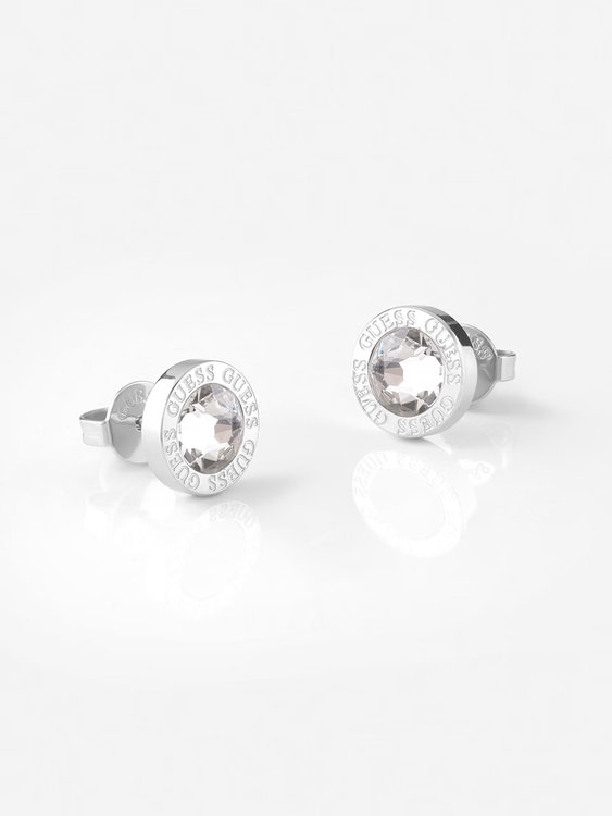 Color My Day náušnice – Guess, Stříbrná barva Ženy